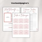 Afvallen bijhouden - gewichtsverlies - weight loss tracker - boekje bijhouden gewicht
