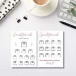 Afvallen bijhouden - gewichtsverlies - weight loss tracker - boekje bijhouden gewicht