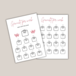 Gewicht bijhouden - weight loss tracker - gewichtsverlies