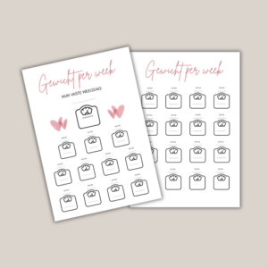 Gewicht Bijhouden - Weight Loss Tracker - Gewichtsverlies