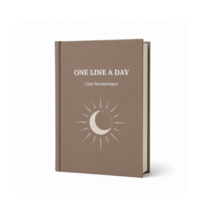 One Line A Day Dagboek - Journal - 5 Jaar